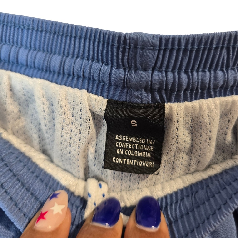 Patagonia Baggies Shorts Women Small Blue Elastic Waist Mesh Liner Pockets - Picture 4 of 6